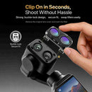 Moman PKT4P has an instant snap-on design for a secure fit and easy filter swapping for DJI Osmo Pocket 4 Pro.