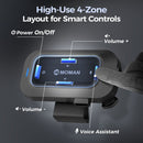 Moman RS-C features 4 high raised buttons for simple and glove-friendly operation.