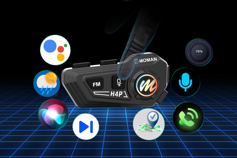 Moman RS-H4P carries a button for activating the AI voice assistant.