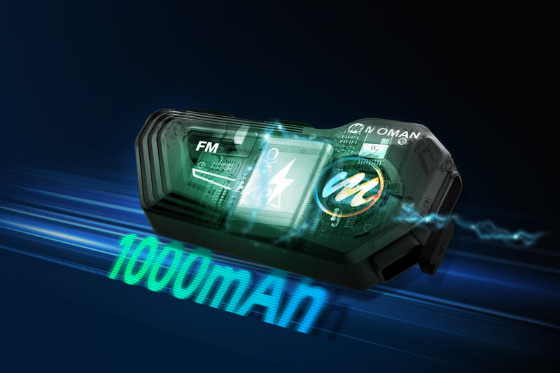 Moman RS-H4P is equipped with a 1000mAh battery.