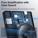 Moman S57 wireless microphone with amplifier ensures pure amplification with clear sound.