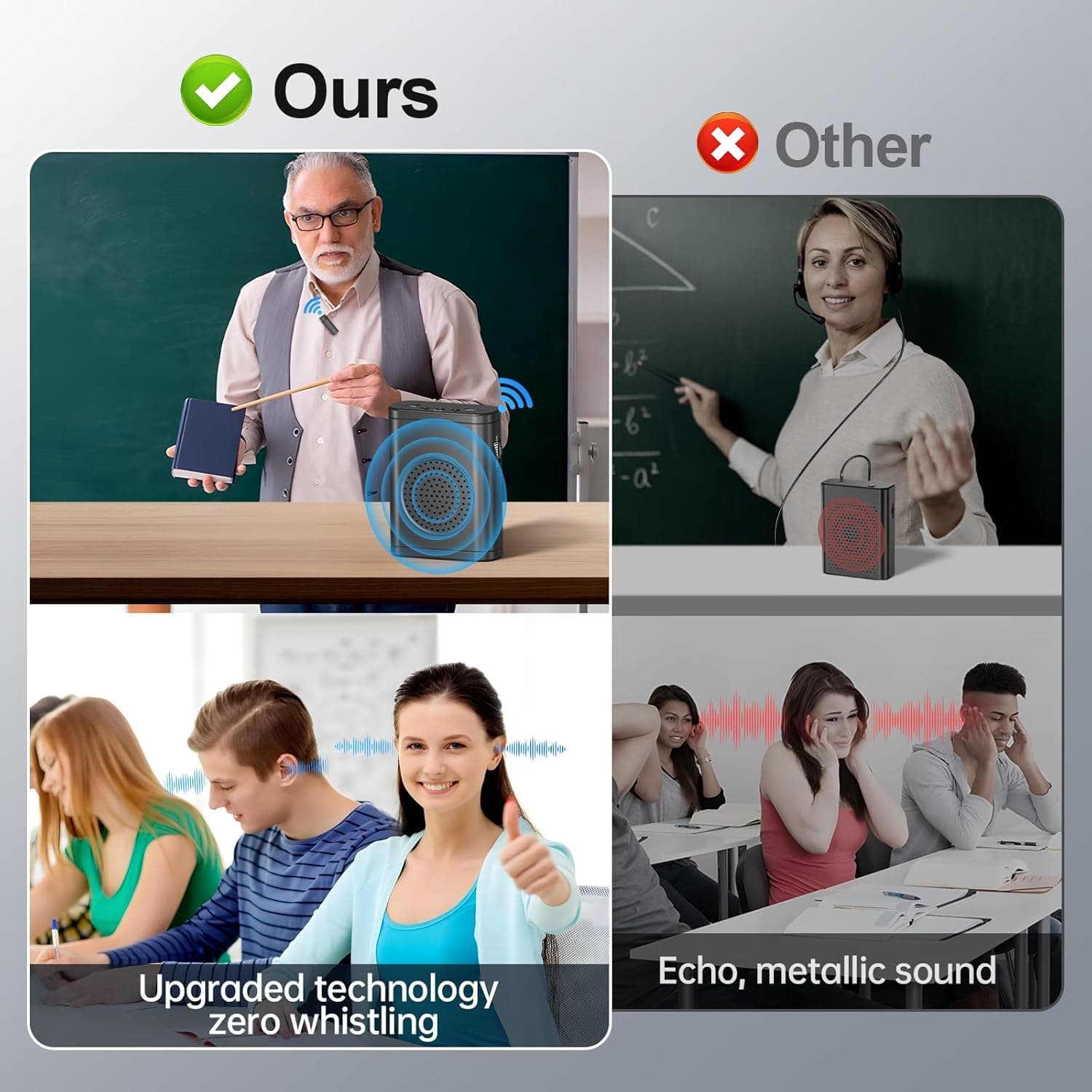 Moman S57 utilizes upgrade technology to achieve zero whistling.
