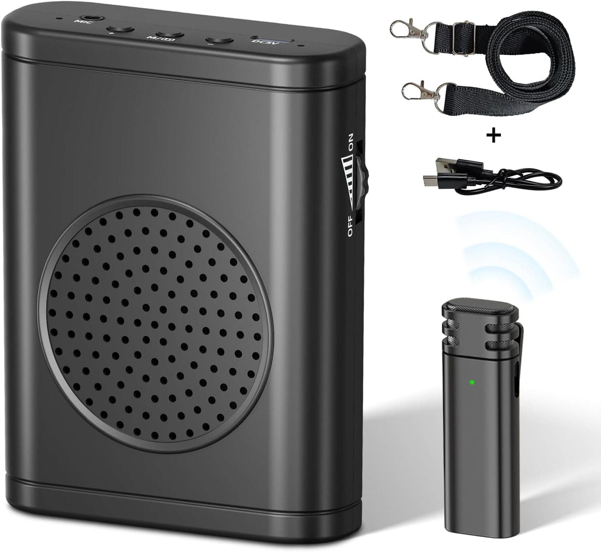 Voice Amplifier Wireless Microphone Moman S57 | Moman