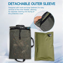 The detachable outer sleeve allows for separate cleaning and drying.