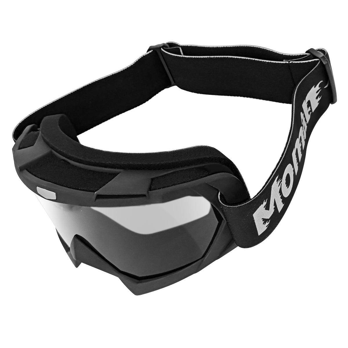 goggles moto Moman OG for Motorcycle Riding, Featuring Panoramic Vision, UV400 Protection, and Scratch-Resistant Lens Size::XS Cycling in and around Jumbo Featuring anti