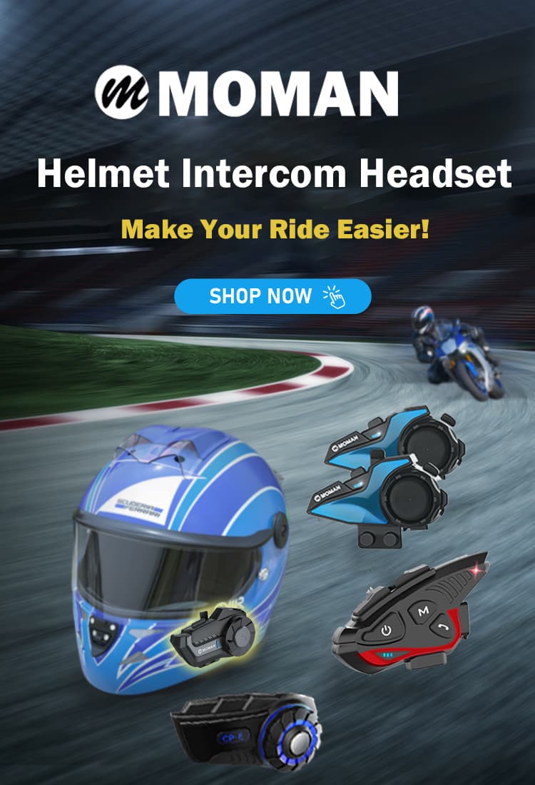 Moman Motorcycle Helmet Intercom Headsets Series