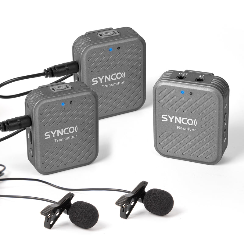 SYNCO G1(A2) Dual Channel Wireless Microphone System