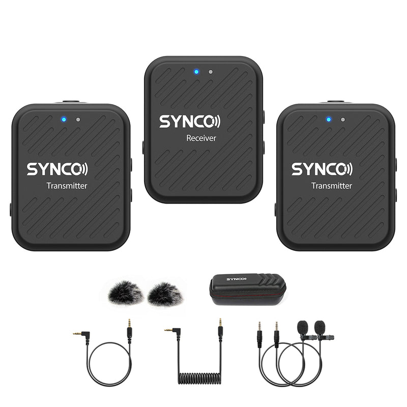 SYNCO G1(A2) Dual Channel Wireless Microphone System