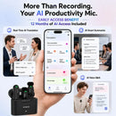 SYNCO Smic AI supports AI translation, AI summaries, and AI voice Q&A via an AI phone app.