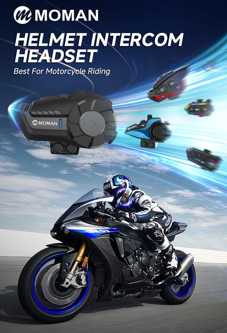 Moman Motorcycle Helmet Intercom Headsets Series