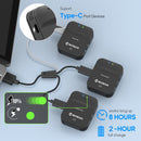 Moman C1 with max 8 hours working time for long-day use and intuitive light indicators for quick adjustment