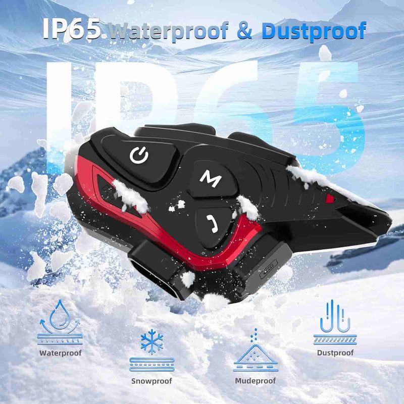 Moman CP-S is IP65 waterproof and dustproof.