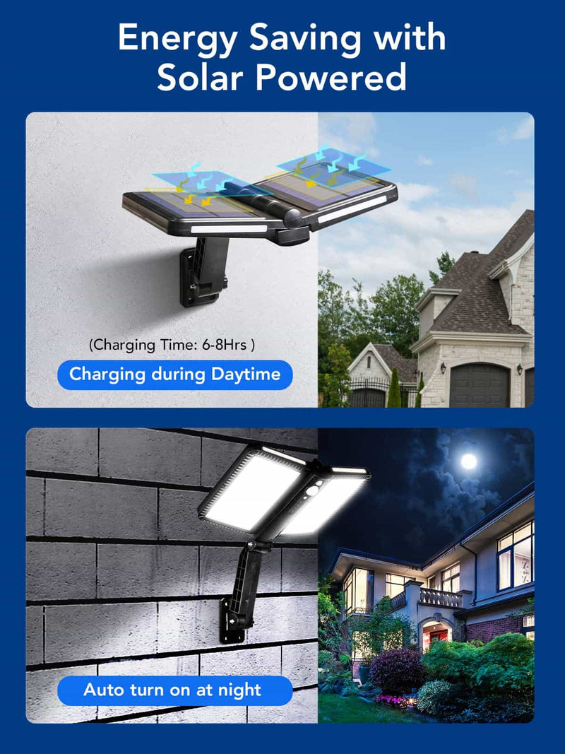 Moman SL218 Outdoor LED Solar Spotlight