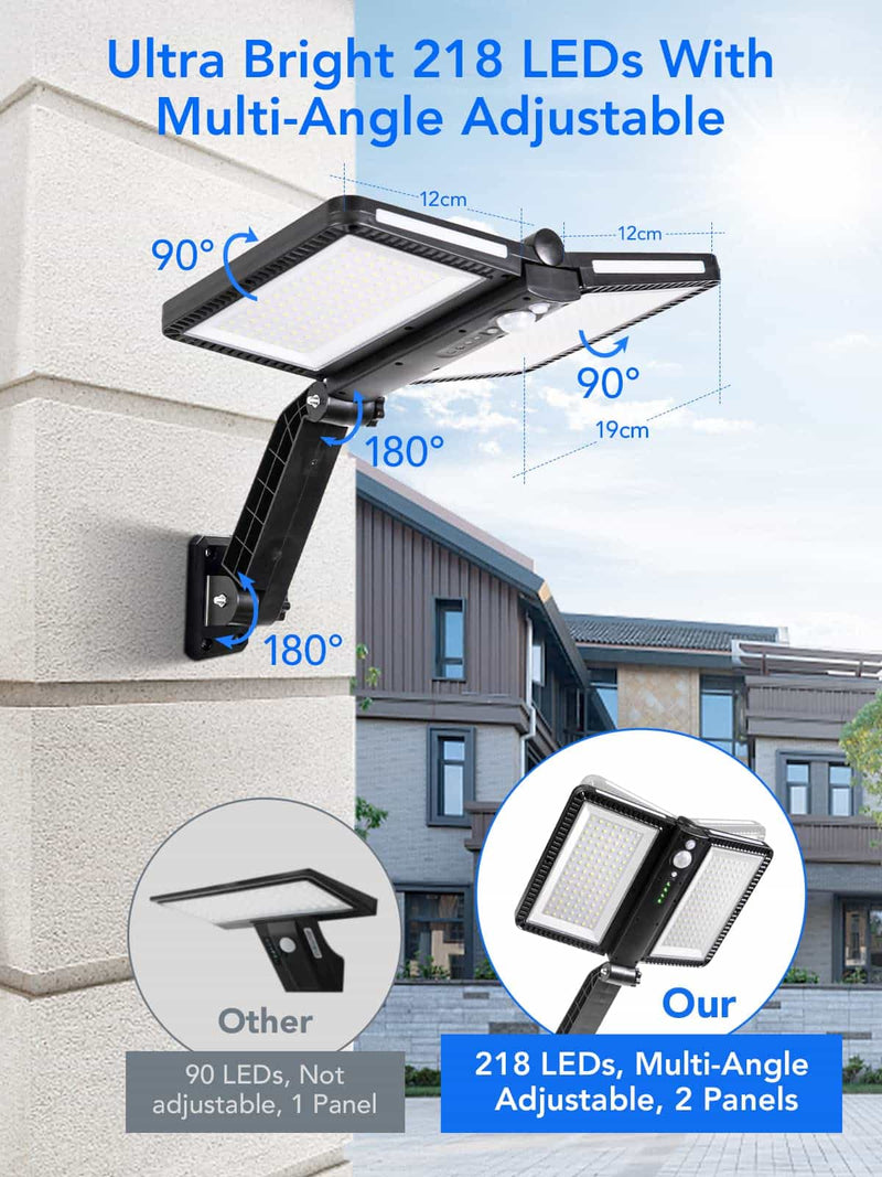 Moman SL218 Outdoor LED Solar Spotlight