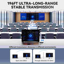 Moman D9T wireless HDMI transmitter and receiver for PC to TV has a stable 196ft transmission range.