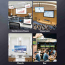 Moman D910 is built for various settings, conference rooms, classrooms, churches, and bars.