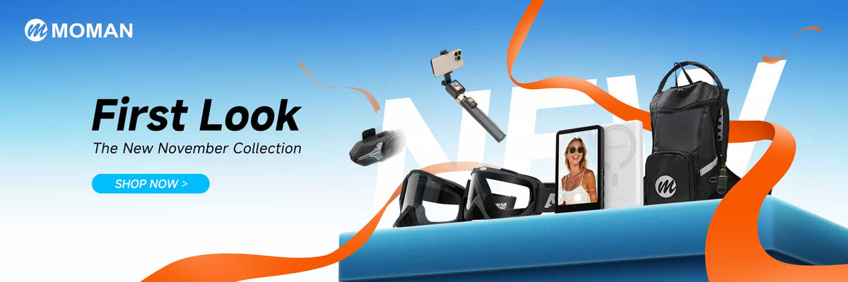 MOMAN's new November collection with products 