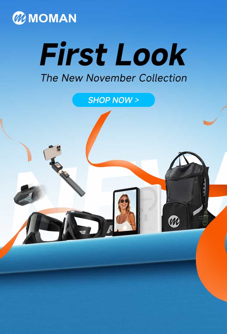 MOMAN's new November collection with products 