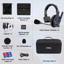 SYNCO Xtalk Master Group Communication Headset with Mesh Talk™ Technology