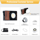 Luce video LED portatile COLBOR W60/W60R con uscita COB da 60 W, CRI 97+, design con attacco al supporto