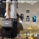 COLBOR CL100X outdoor studio lighting for beginners is ultra-compact yet featuring huge power, being so suitable for you to carry in hand