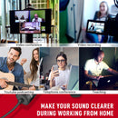 Moman S6 is applicable to diverse devices such as laptops, cameras, ideal for telephone conference, video conference, etc.