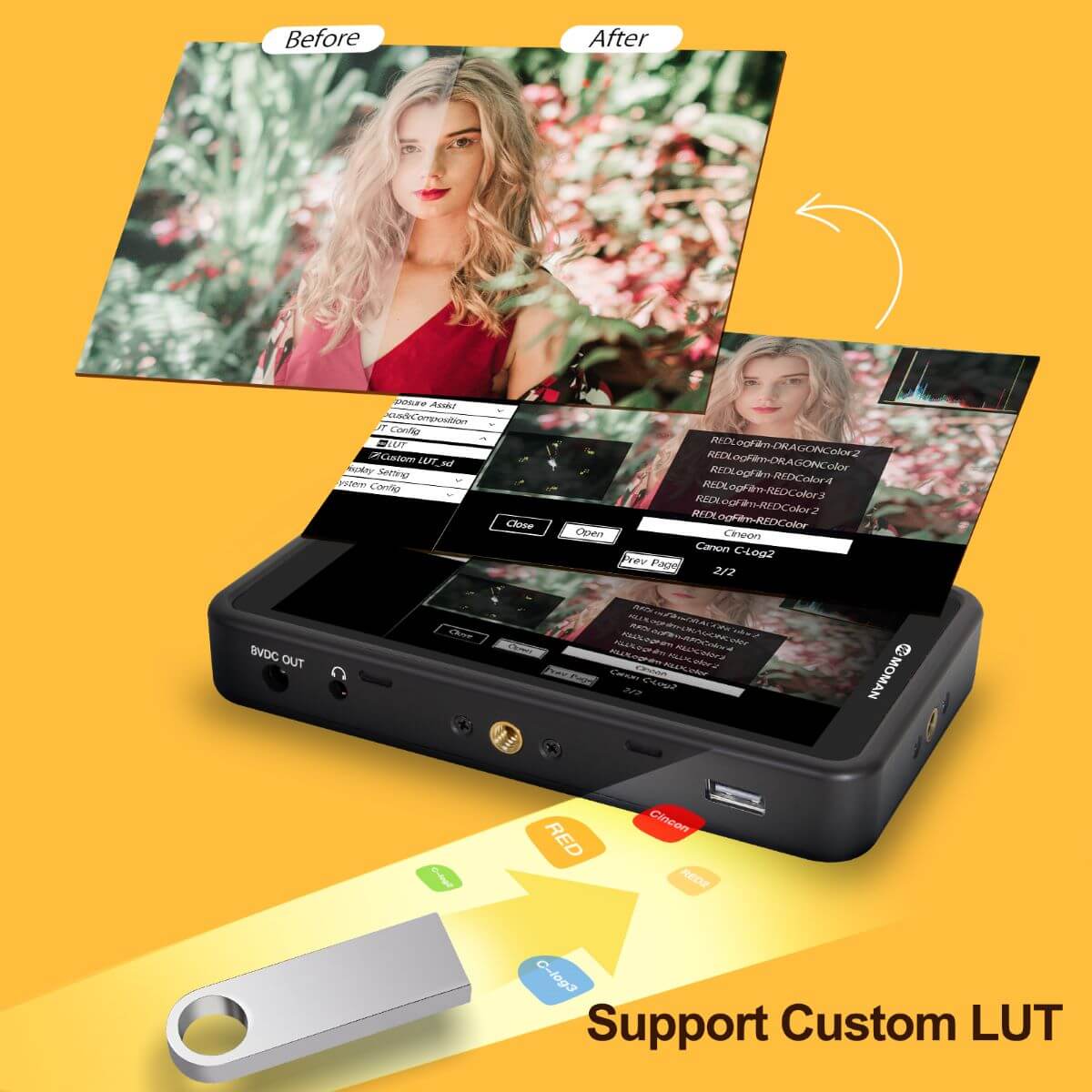 On Camera Monitor Moman M5 | Moman