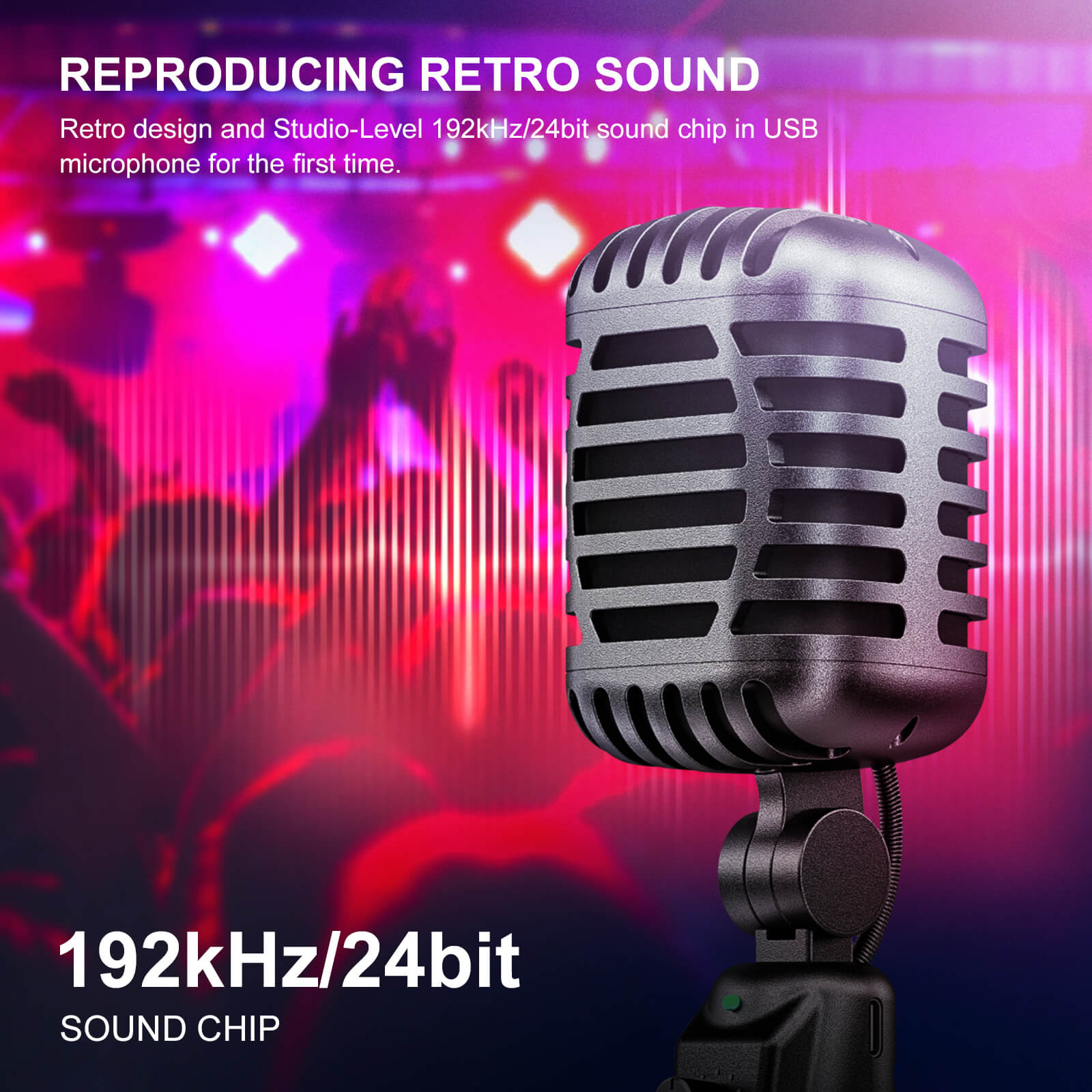 Moman EMR features reproducing retro sound of 192kHz/24bit because of its advanced sound chip