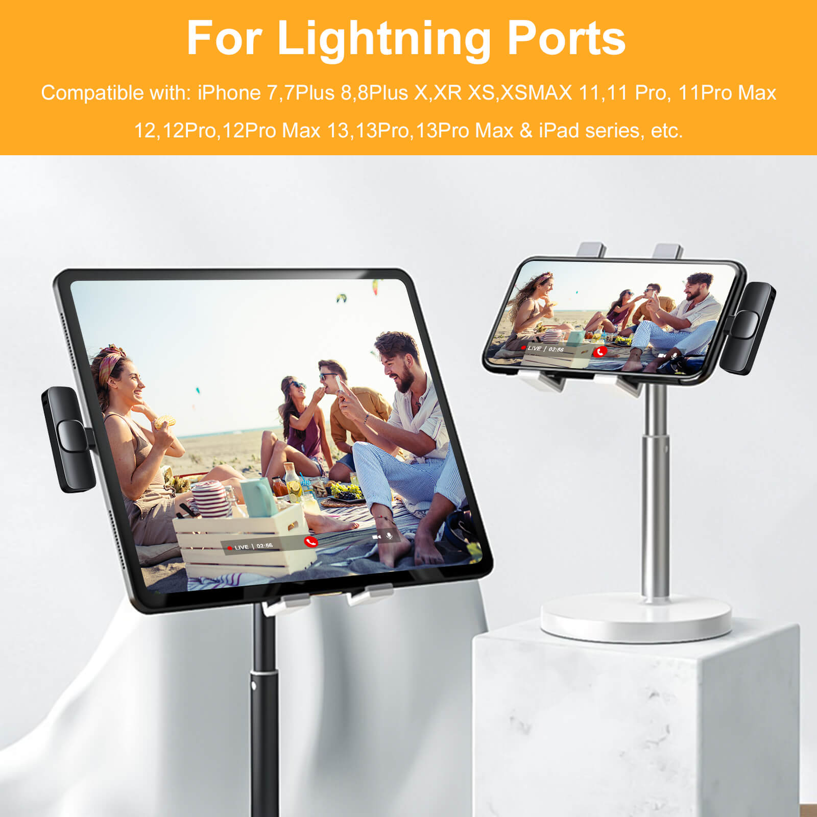 Moman CP1(A) is designed for lightning ports, compatible with iphone 7 to 13 pro max as well as ipad series