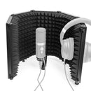 Microphone isolation shield Moman RF30 can be used on the table or on the floor steadily with the compatible stand