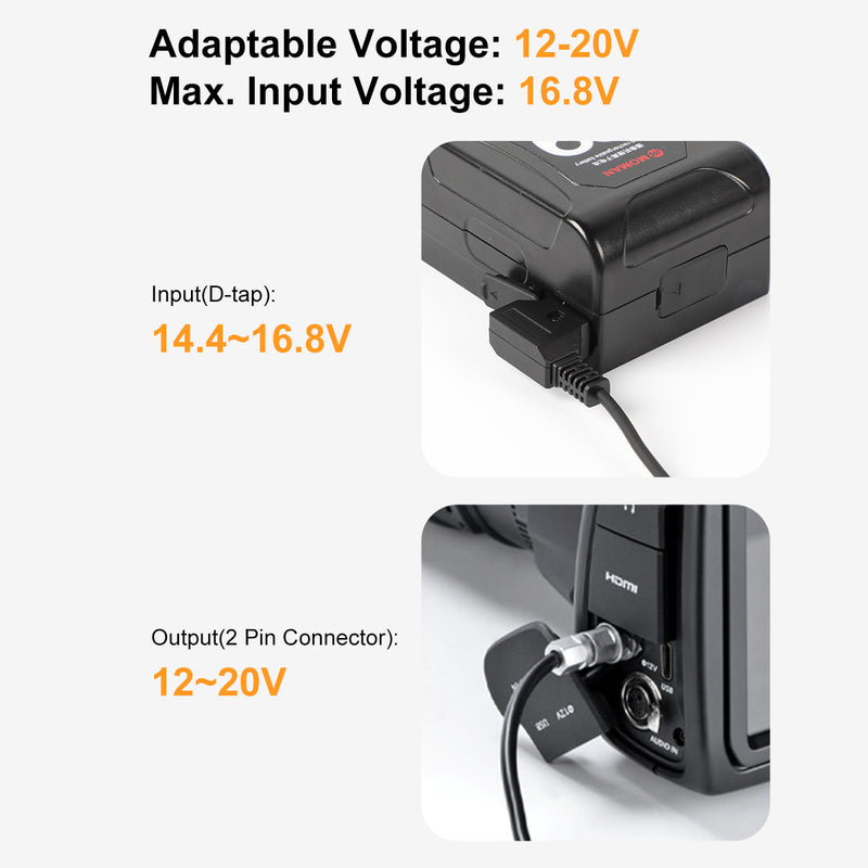 Gimpro BMPCC could be an ideal solution of how to charge bmpcc 4k battery, since it has an adaptable voltage of 12-20V
