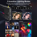 Moman ML8A-RC supports 3 unique lighting modes, which are switchable easily by one button