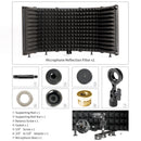 Package list of Moman RF30 microphone reflection filter