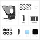 Package list of Moman MT1 teleprompter