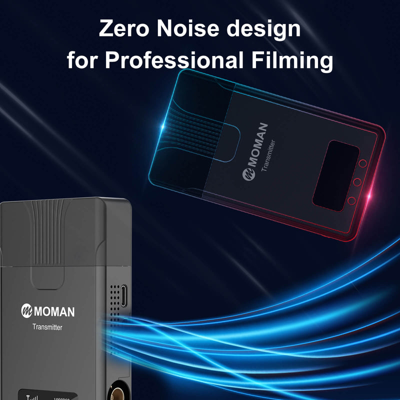 Moman Matrix 600s of zero noise design for professional filming