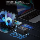 Moman Power 99 Pro 99Wh V lock battery with display is designed to have a 65W USB-C fast charging for laptops, cellphones, cameras, and monitors, etc.