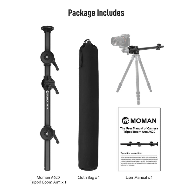 Moman A620's package list