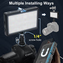 Moman ML8A-RC is compatible with different cameras thanks to the screw hole and is worrkable with smartphones due to the magnetic plate