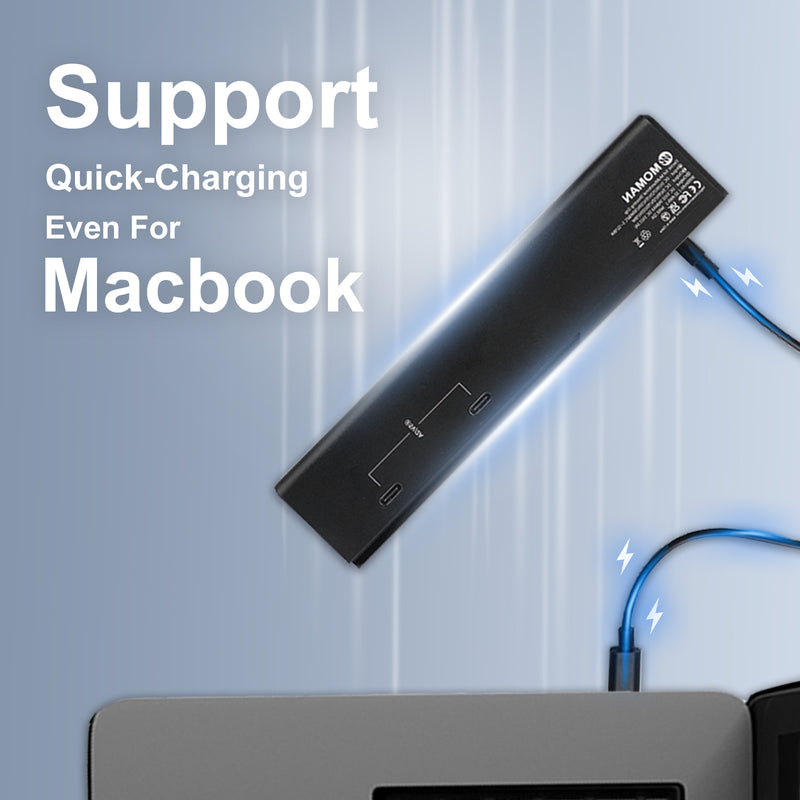 Moman Power 32 supports quick-charging even for macbook