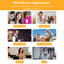 Moman CP1(C) lav mic works for multi-scene applications such as online education, music recording, etc.