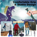 Moman C65L travel monopod features comfortable grip and stable design, being perfect for outdoor photography