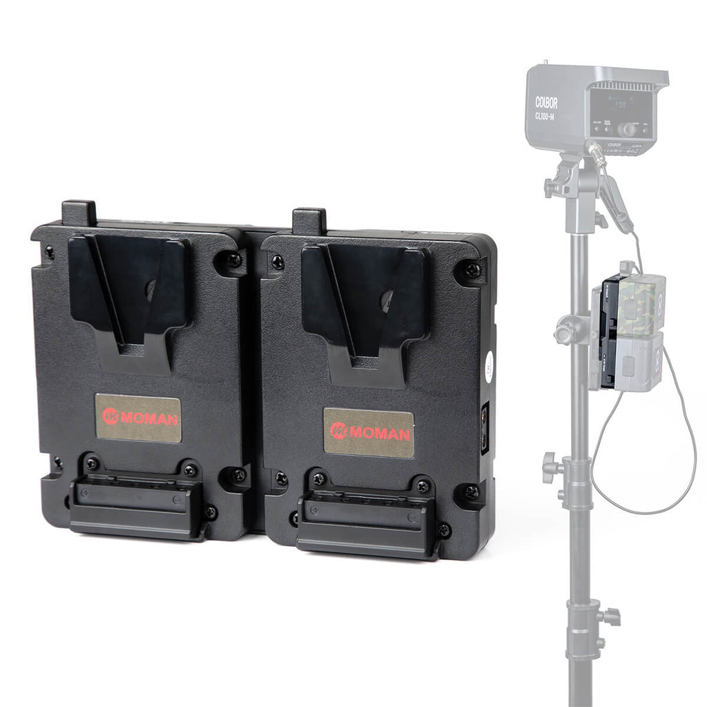 V Lock Battery Mounting Plate Moman DVBP | Moman