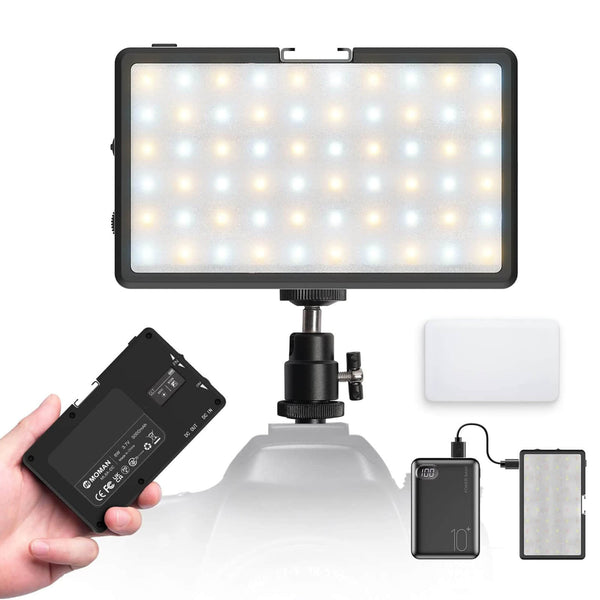 Light for video camera Moman ML3-D black has 96 quality LED beads featuring a high color rendering of 96