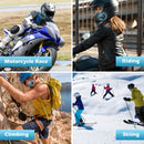 Moman H3 can be used in diverse conditions like high speed sports of motobike race, high way riding, skiing, and climbing