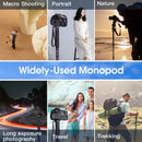 Moman C65 is a widely-used monopod for macro shooting, portrait photography, etc.