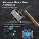 COLBOR CL100X is made of aluminum material which is durable and strong for resisting against striking and dropping