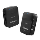 Wireless lavalier microphone Moman C1 transmits reliable, secure, and anti-interference signals