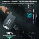 LED monolight COLBOR CL100M, lightweight but powerful, is perfect for mobile photography and on-the-go photographers