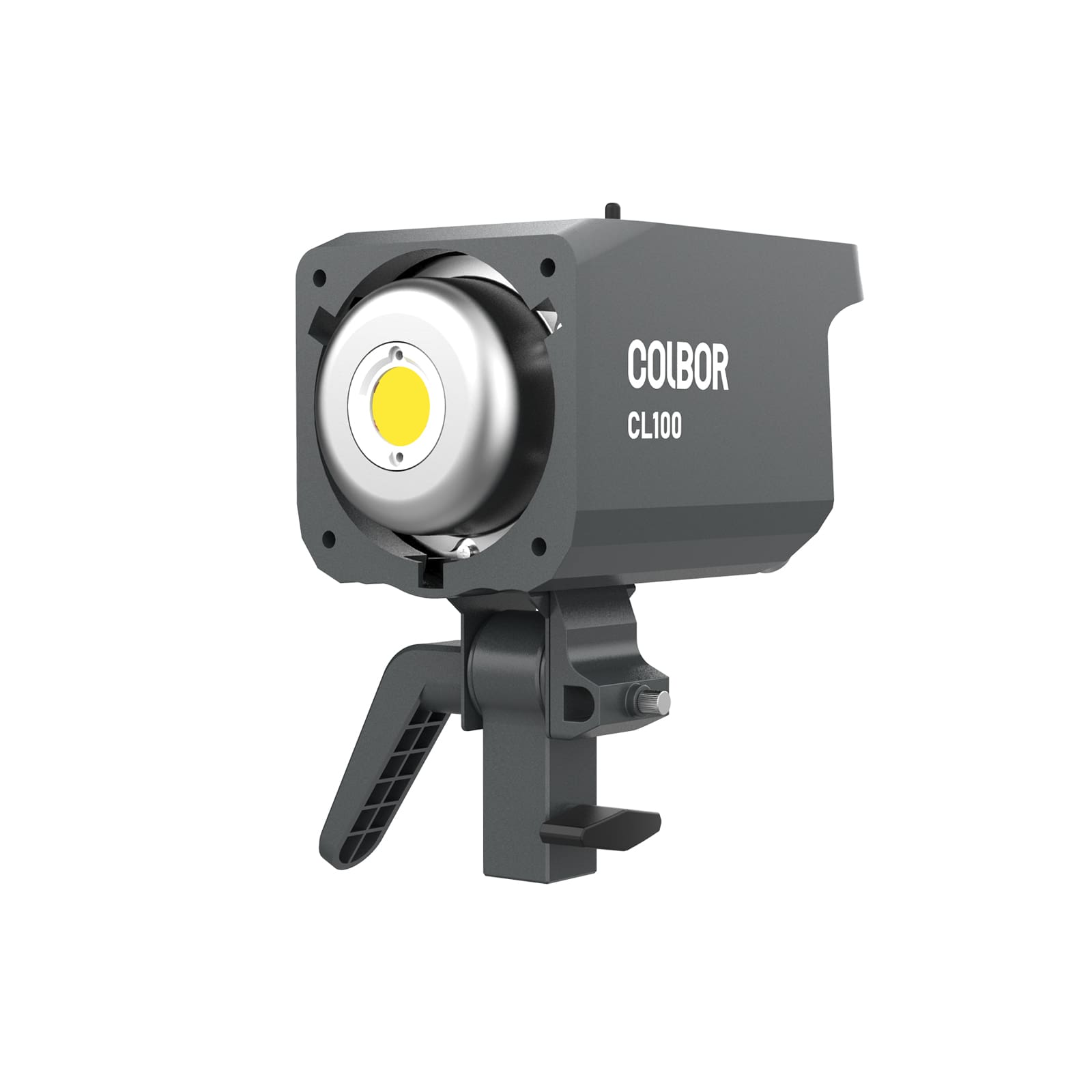 Recording studio lighting COLBOR CL100 with a CRI of 97+ LED beads and 50 lighting effects, is powerful for mobile shooting