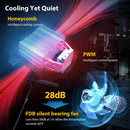 COLBOR CL220 is designed to have a intelligent & quiet cooling system of Honeycomb, and a control system of PWM.